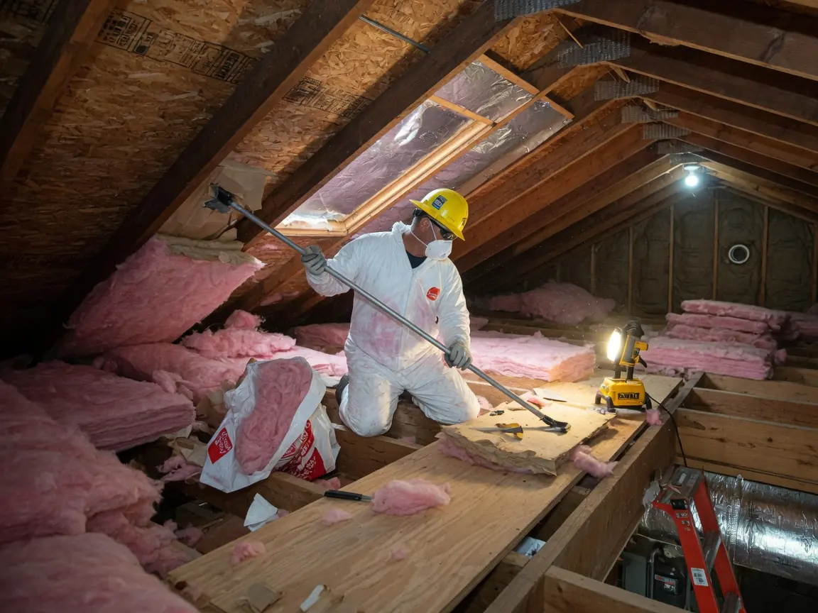 Spray foam insulation project in Owasso, OK
