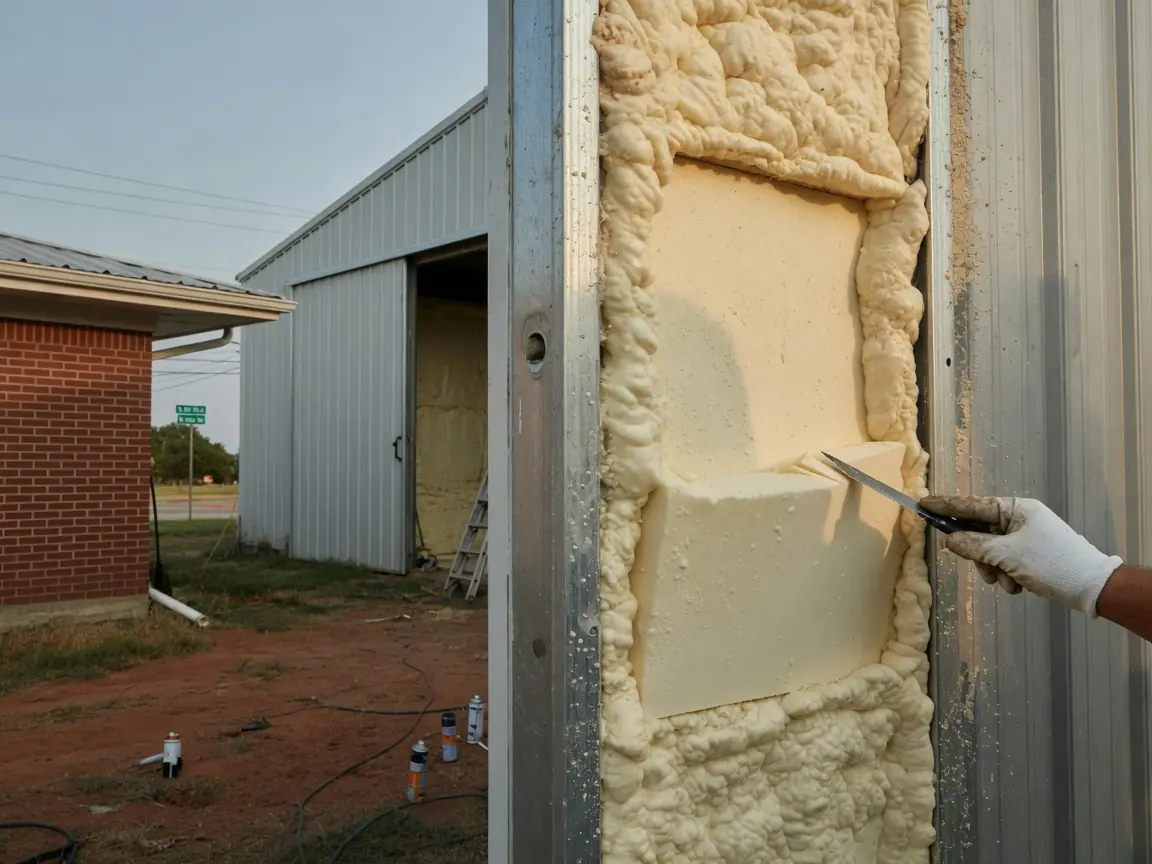 Closed Cell Spray Foam Insulation: Benefits for Tulsa Homes and Metal Buildings