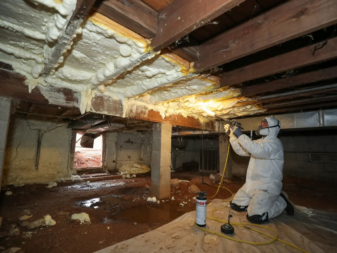 Spray foam insulation project in Glenpool, OK