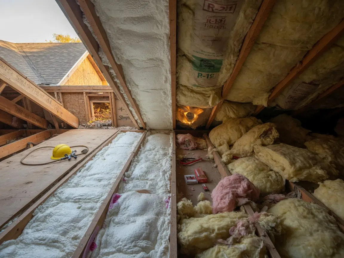 Spray Foam vs Fiberglass Insulation: Which Saves Tulsa Homeowners More?